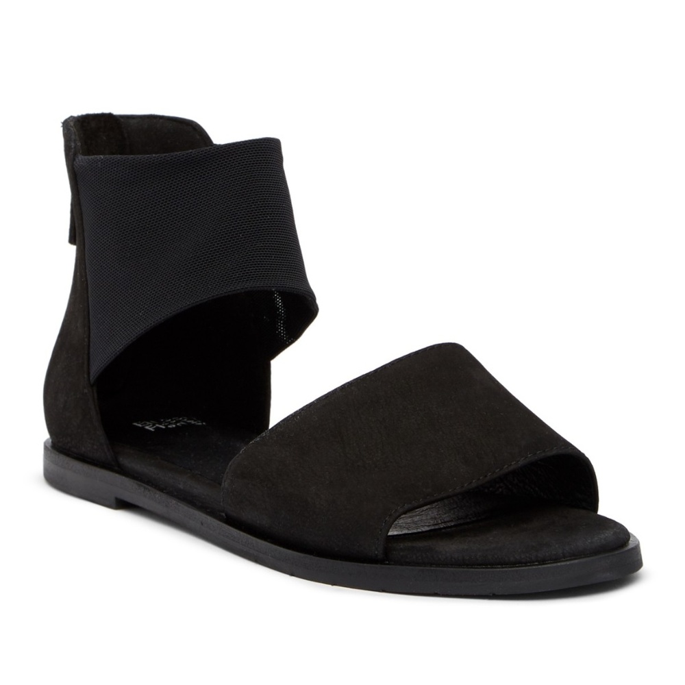 Eileen Fisher Sign Two-Piece Open-Toe Flat Sandal